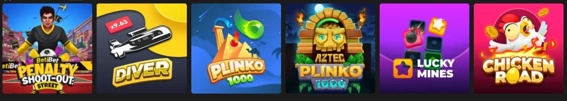betibet crash spellen